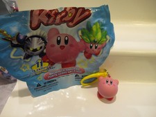 Nintendo Kirby Backpack Hangers Straight FACE - KIRBY - with open BAG NEW 