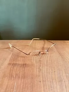 Algha (Savile Row) Rimless Glasses | Rare Vintage Frames, Gold Filled Spectacle - Bild 1 von 10
