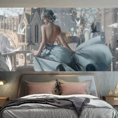 decoração de parede pôster fundo decoração estúdio pano de fundo quadrinhos lâmina fantasma - Imagem 1 de 4