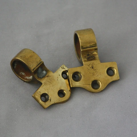 Pair Antique Victorian Ring Sash Lifts Cover
