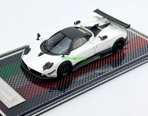 GB U2 1:64 White Zonda Tricolore Racing Sports Model Diecast Resin Car - Picture 1 of 9