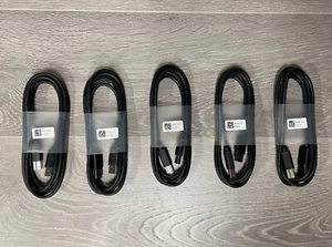 Lot of 5- DELL USB 3.0 A TO B Male To Male 6FT Cable, 5KL2E22501  - Picture 1 of 3