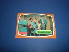 THE BRADY BUNCH card #63 Topps 1969 TV puzzle back Printed in U.S.A.