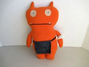 Ugly Dolls Plush Orange Jean Apron Wage 2002 8" Small Pretty Ugly LLC - Picture 1 of 2