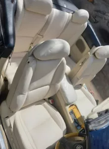 Fit for Lexus SC430 - Replacement Cover (Front Seats) Off-White Year 2002-2010 - Picture 1 of 8