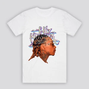 CAMISETA PERSONALIZADA WIZ KHALIFA RAPERO MÚSICA HIP HOP R&B DE COLECCIÓN ARTISTA POP - Imagen 1 de 3