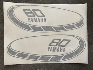 yamaha 1976 YZ80 Tank Decals ONLY / Sticker Kit / Graphics Kit - Picture 1 of 7