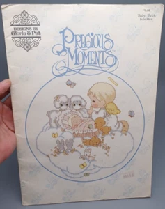 Gloria & Pat PRECIOUS MOMENTS PM-8 BABY BOOK Counted Cross Stitch Family Tree - Picture 1 of 6