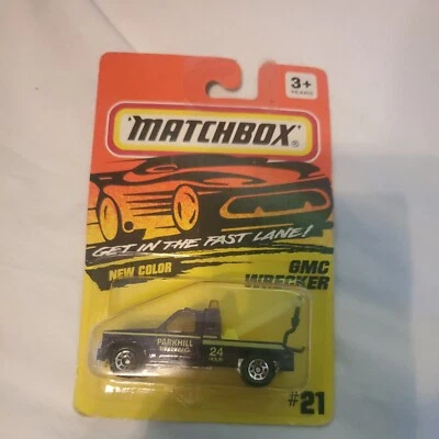 Grúa Matchbox GMC #21 (1994) - Nueva en caja Foto 1 de 4