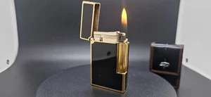 ORIG. S.T. DUPONT - LINIE 2 - CHINALACK SCHWARZ - VERGOLDET - Bild 1 von 16