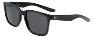 New Polarized Dragon  Men's Sunglasses Baile 54-19-145 Retail $140+ w Case Black - Picture 1 of 4