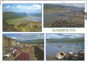 Barmouth, multi view colour postcard, posted 2006 - Picture 1 of 2