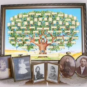 Family Tree Chart,Fill In Family Tree Diagram Fillable Ancestry Chart Family   - Picture 1 of 12