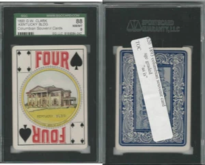 PL Card, GW Clark, Columbian Souvenir, 1893, Kentucky Bldg, SGC 88 NMMT - Picture 1 of 1
