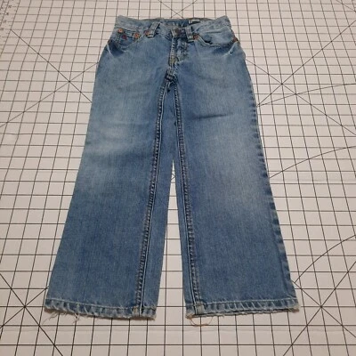 Polo masculino Ralph Lauren perna reta tamanho 5 cintura elástica ajustável - Imagem 1 de 4