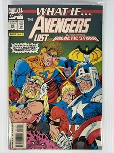 ¿Qué pasaría si #56 Vol 2 Avengers Lost Operation Galactic Storm? Marvel 1994 Direct VF - Imagen 1 de 2