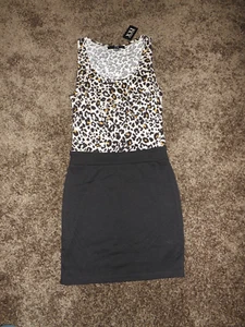 women's FOREVER 21 leopard print dress size medium New with tags! - Picture 1 of 2