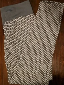 TikTok Butt Lift Ruched High Waist Leggings Gray/White Textured XL - Picture 1 of 5