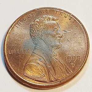 1998 D - Lincoln Memorial Cent ERROR Plating Issues on Both Sides -0920-3 - Picture 1 of 4