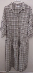 New, without tags ASOS Design women's cotton maxi dress, size 14 made in Romania - Picture 1 of 4