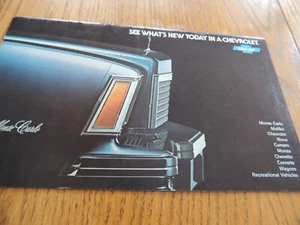 1978 Chevrolets Sales Brochure - Picture 1 of 1