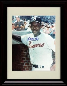 Gerahmte 8x10 Umhängetasche Paige - Pitching Coach - Atlanta Braves Autogramm Replik - Bild 1 von 2