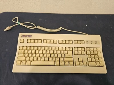 VINTAGE KEYTRONIC E03601ELPS2-C Mechanical PS/2 Keyboard - READ! - Image 1 of 4