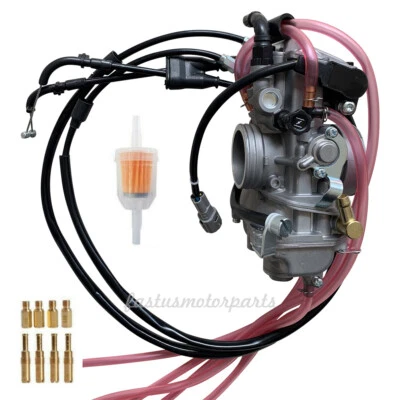Carburador con cable de acelerador para Yamaha YZ250 WR250F Husqvarna TC250 TCI250 Foto 1 de 4