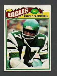 1977 Topps #144  HAROLD CARMICHAEL  /  Philadelphia Eagles