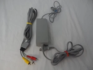 Nintendo Wii AV Cable AC Adapter Power Cord Only Brick Replacement OEM AUTHENTIC - Picture 1 of 4