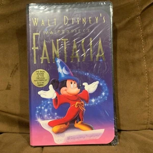 RARE Walt Disney's Masterpiece Fantasia VHS 1991 ISBN 1-55890-132-9 - Picture 1 of 3