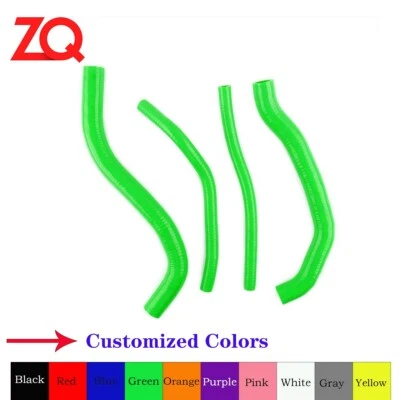 For SUZUKI GSXR750 GSX R 750 1997-2000 Silicone Radiator Cooling Green Hose Kit - Image 1 of 4