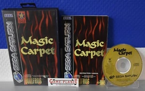 Magic Carpet Sega Saturn (1996) OVP NEUWARE mit Lagerspuren - Bild 1 von 2
