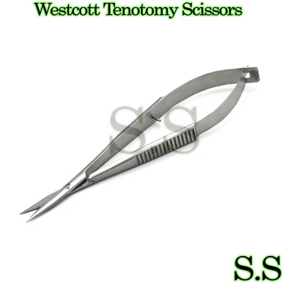 Westcott Tenotomy Scissors Eye Surgical Instruments Stainless German Grade - Image 1 of 3