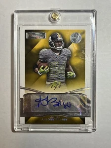 2015 Donruss Signature Series Antonio Brown 1/1 Auto Steelers - Picture 1 of 3