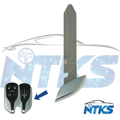 Nuevo Inserto de llave de emergencia hoja sin cortar repuesto para hoja Maserati Y151 Foto 1 de 2