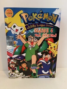 Pokémon Johto League Champions Season 4 Vol 1-52 Pre Owned - Picture 1 of 4