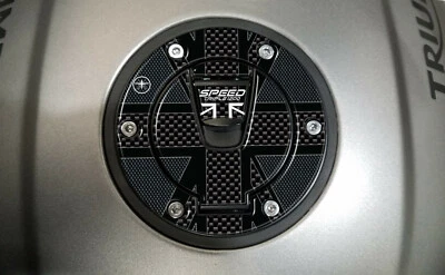 3D gel tank cap adhesive for motorcycle compatible triumph speed triple 1200 - Image 1 of 3