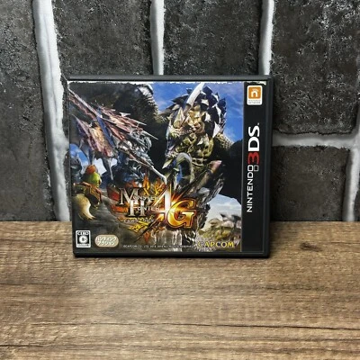 Monster Hunter 4G  Japanese Nintendo 3DS Japan Import US Seller - Image 1 of 3