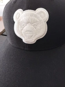 Forty seven bear hat black bordered snapback Minor League Bass Ball Hat - Picture 1 of 6