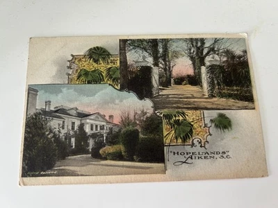 Hopelands Aiken South Carolina SC Multi View Postcard - Image 1 of 2
