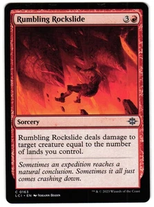 Rumbling Rockslide 163 C The Lost Caverns of Ixalan NM MTG - Picture 1 of 2
