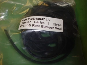 (2817)Z21 Jaguar Series 1 Etype Front & Rear Bumper Seal - Picture 1 of 2