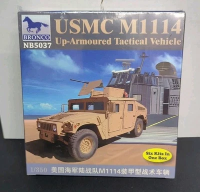 Vehículo blindado Bronco 1/350 USMC M1114 NB5037 NUEVO/SELLADO MS12 Foto 1 de 2