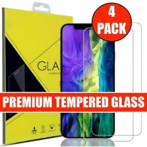 Tempered Glass Screen Protector Saver For iPhone 15 14 13 5 6 7 8 X 11 12 XR XS - Picture 1 of 6