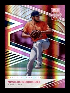 2020 Panini Elite Extra Edition #170 Nivaldo Rodriguez Houston Astros - Picture 1 of 2