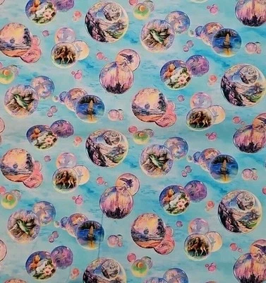 3 желания - мир чудес - пузырьки от Josephine стены квилтинг хлопчатобумажная ткань - Изображение 1 из 4