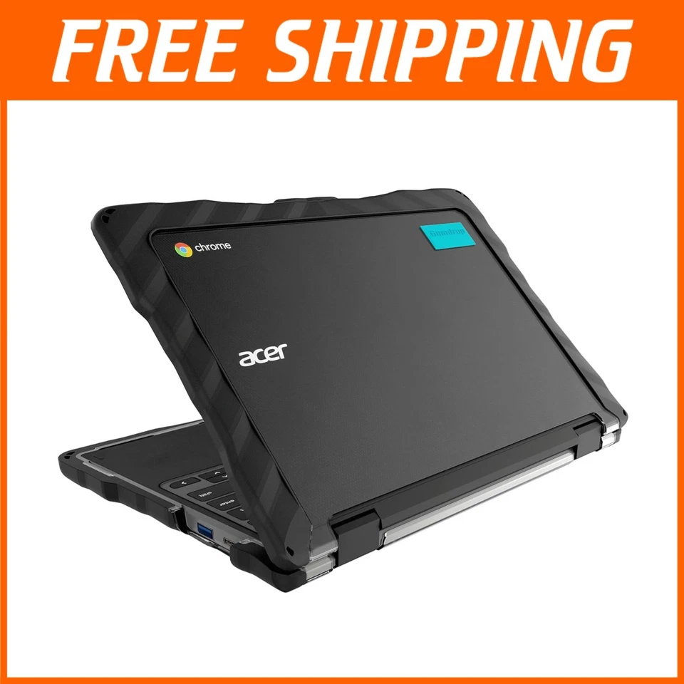 Funda de portátil de alta resistencia para Acer Chromebook 311 C721 - negra Foto 1 de 4