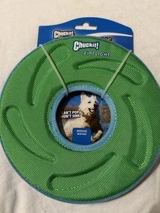 Chuckit! ZIP FLIGHT AMPHIBIOUS FLYING RING Floats Dog Fetch Toy MEDIUM - Picture 1 of 7