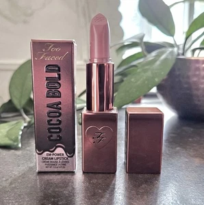 Too Faced CHOCOLATE STRAWBERRY Cocoa Bold Lipstick .11 oz NIB! - Picture 1 of 2